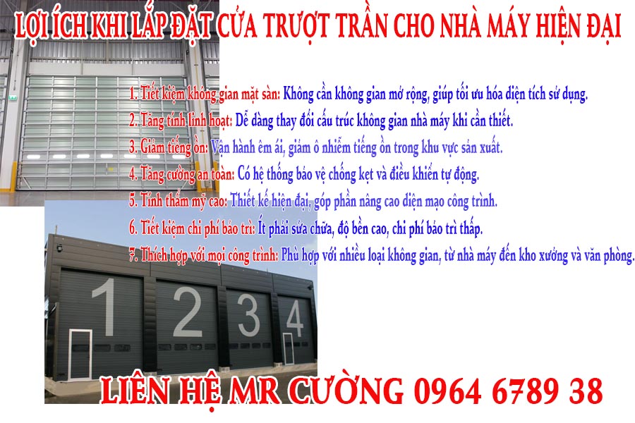 Lợi ích khi lắp đặt cửa trượt trần